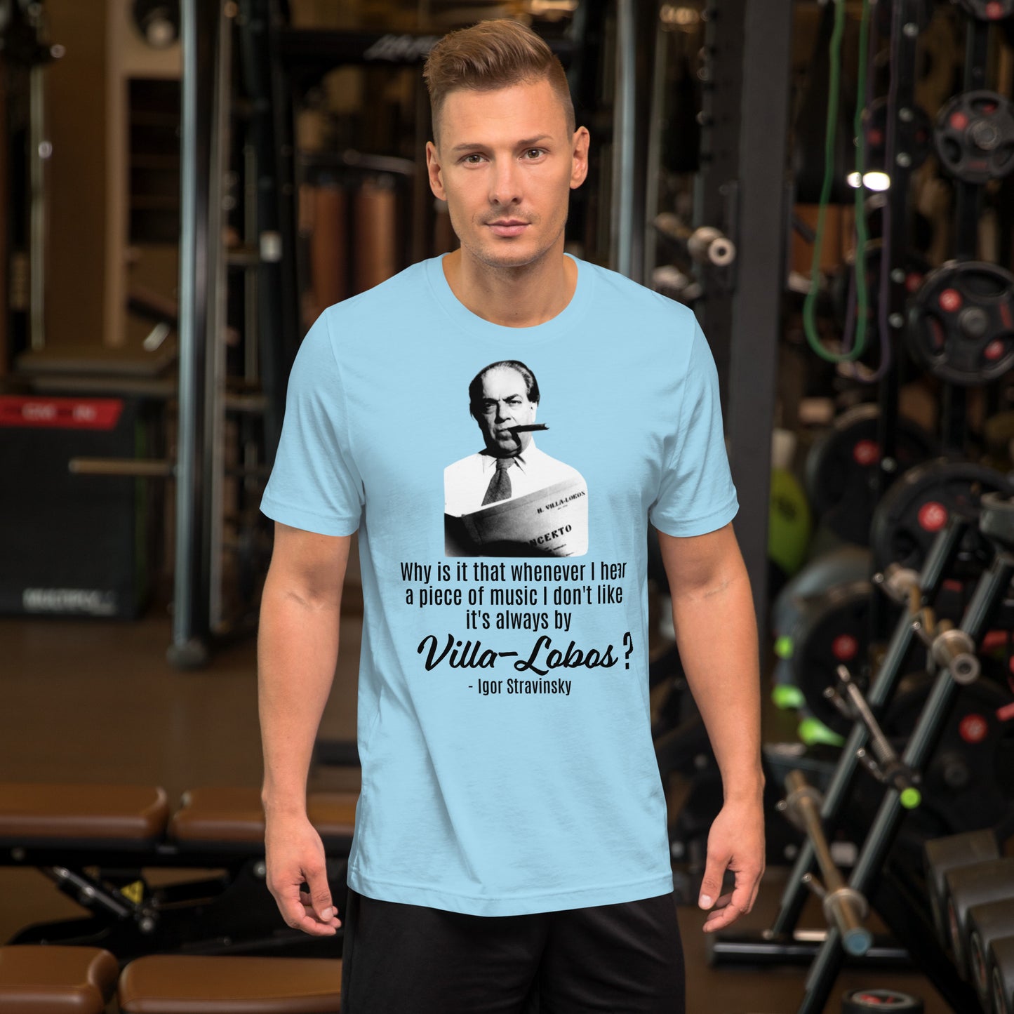 Villa-Lobos Stravinsky - Camiseta unisex