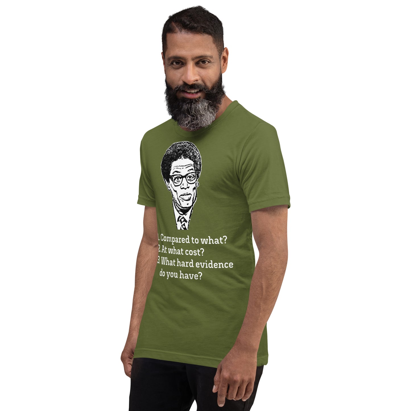 Sowell 3 Perguntas - Camiseta unissex