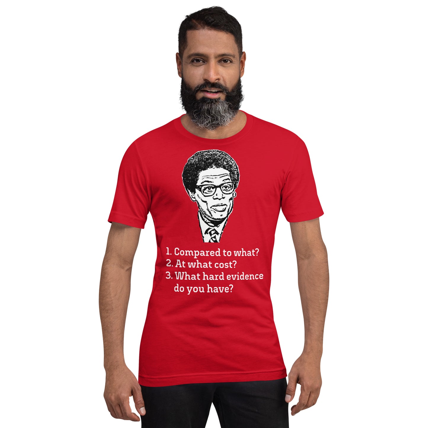 Sowell 3 Perguntas - Camiseta unissex