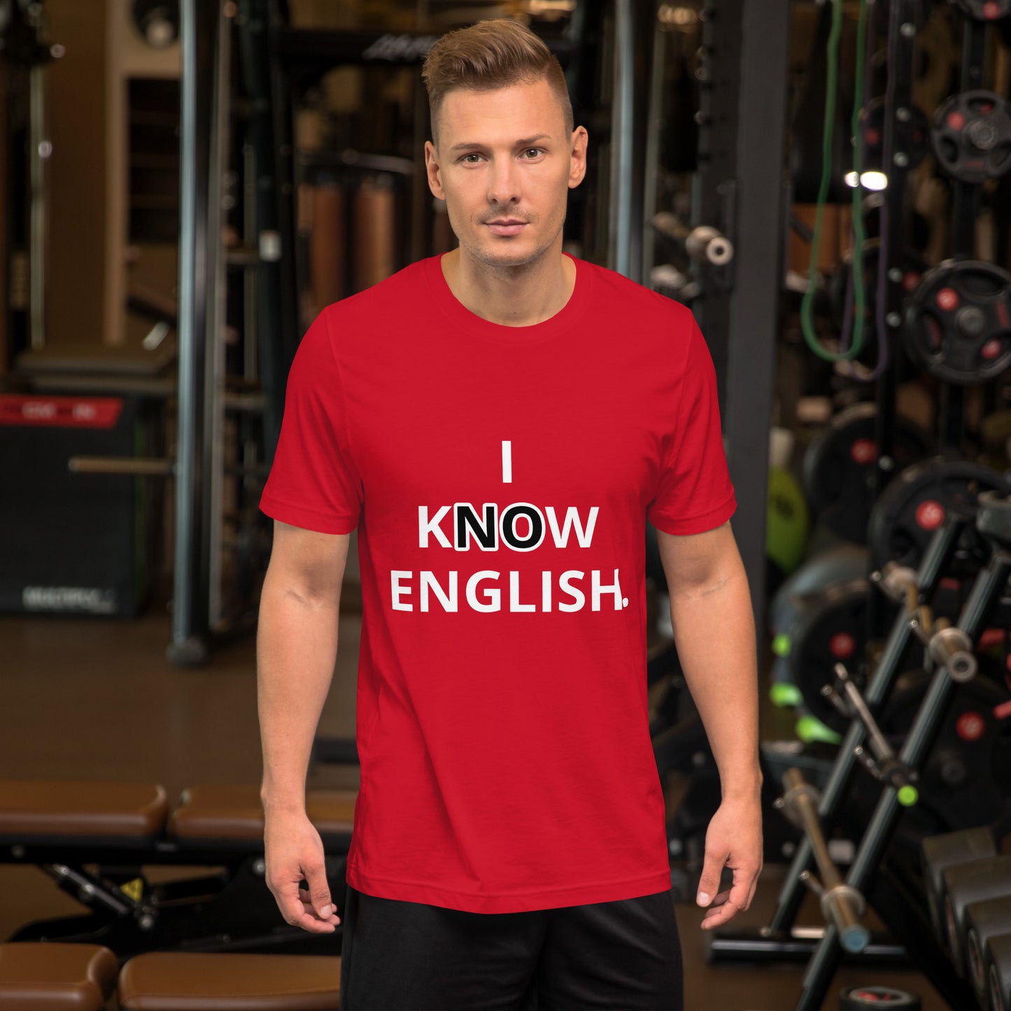 Sé inglés - Camiseta unisex