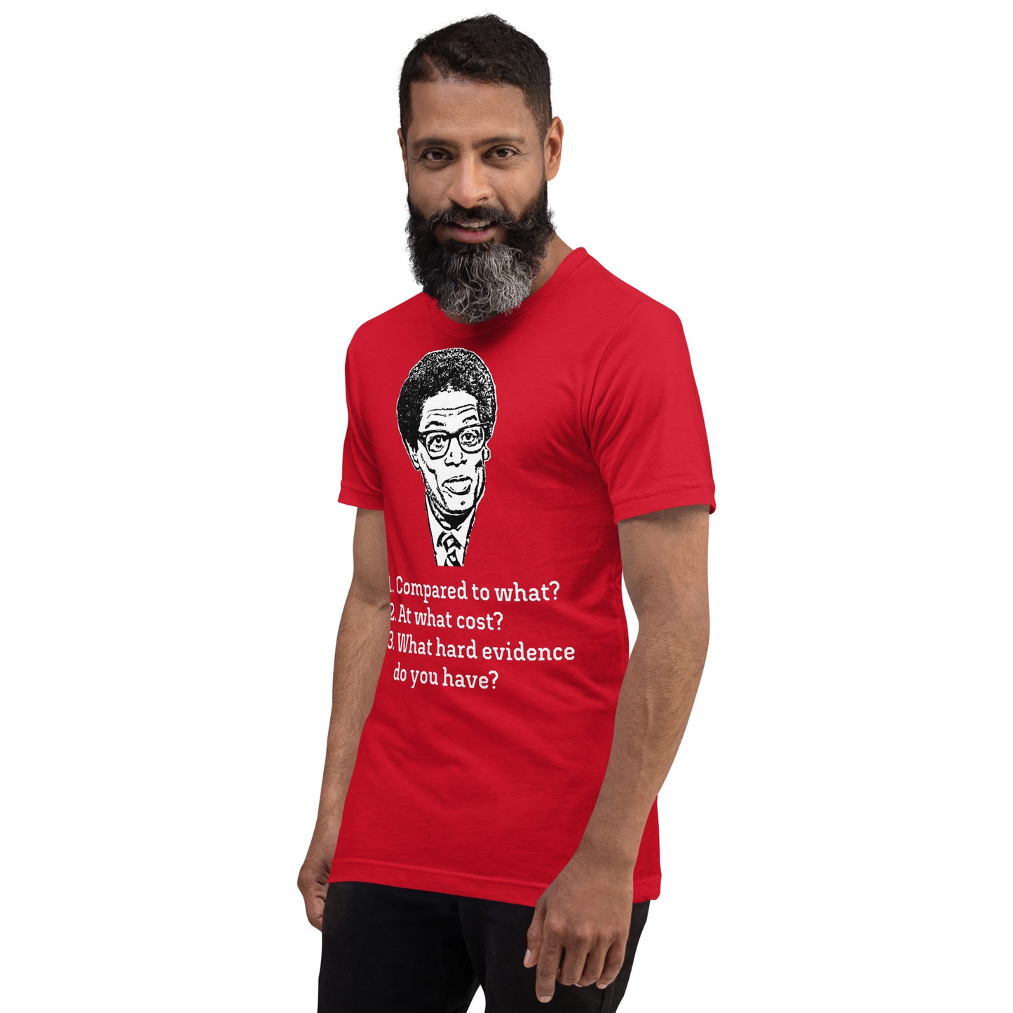 Sowell 3 Perguntas - Camiseta unissex