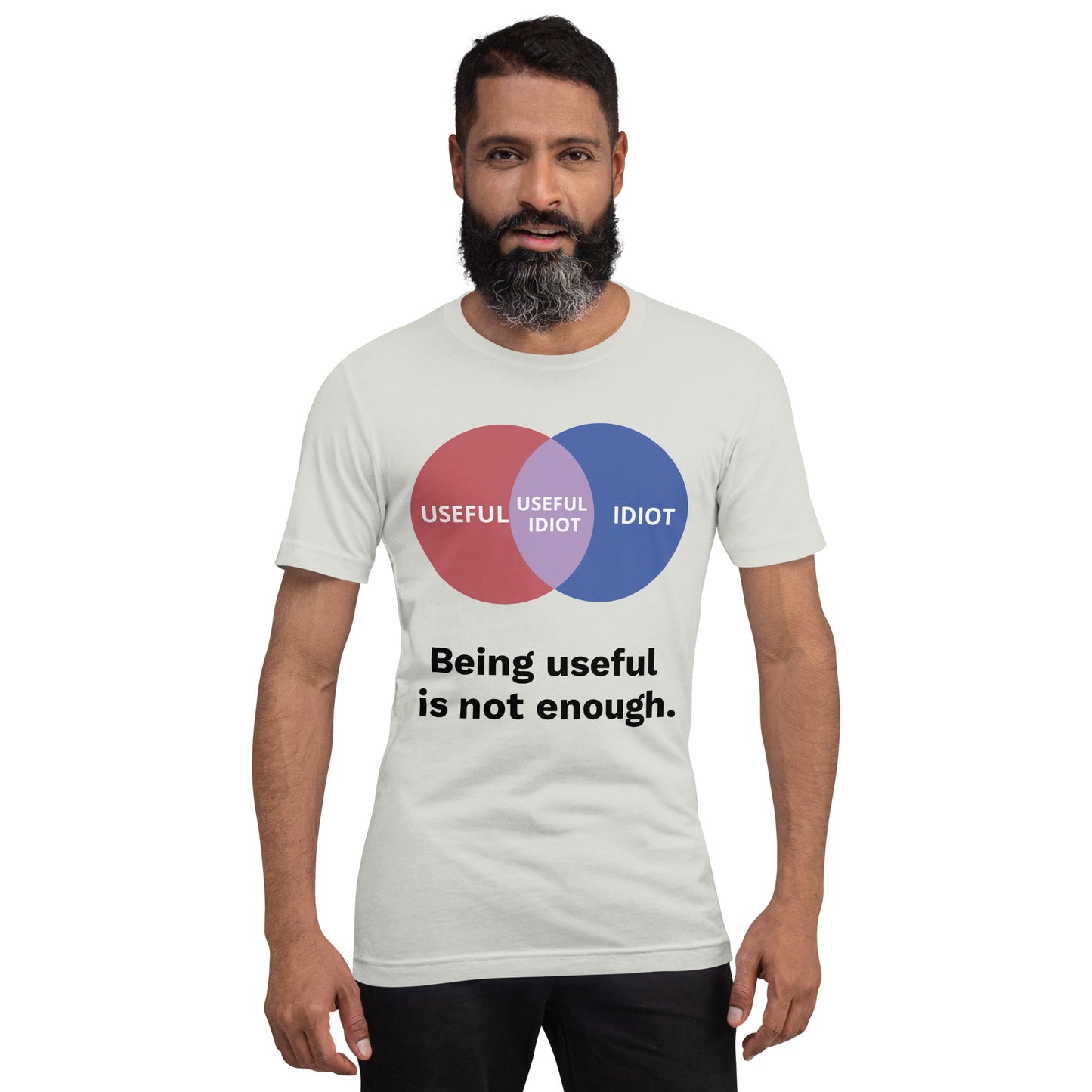 Idiota útil - Camiseta unisex (colores claros)