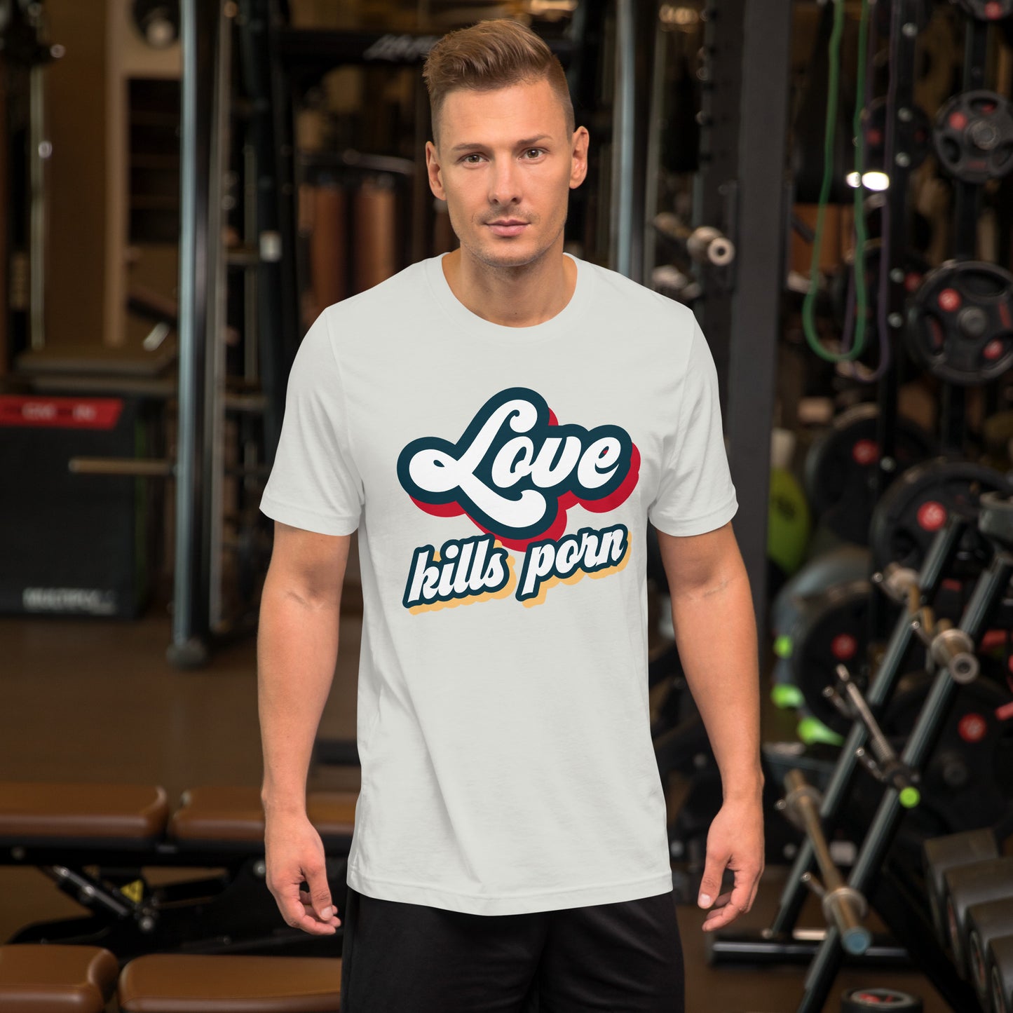 Love Kills Porn - Camiseta unissex