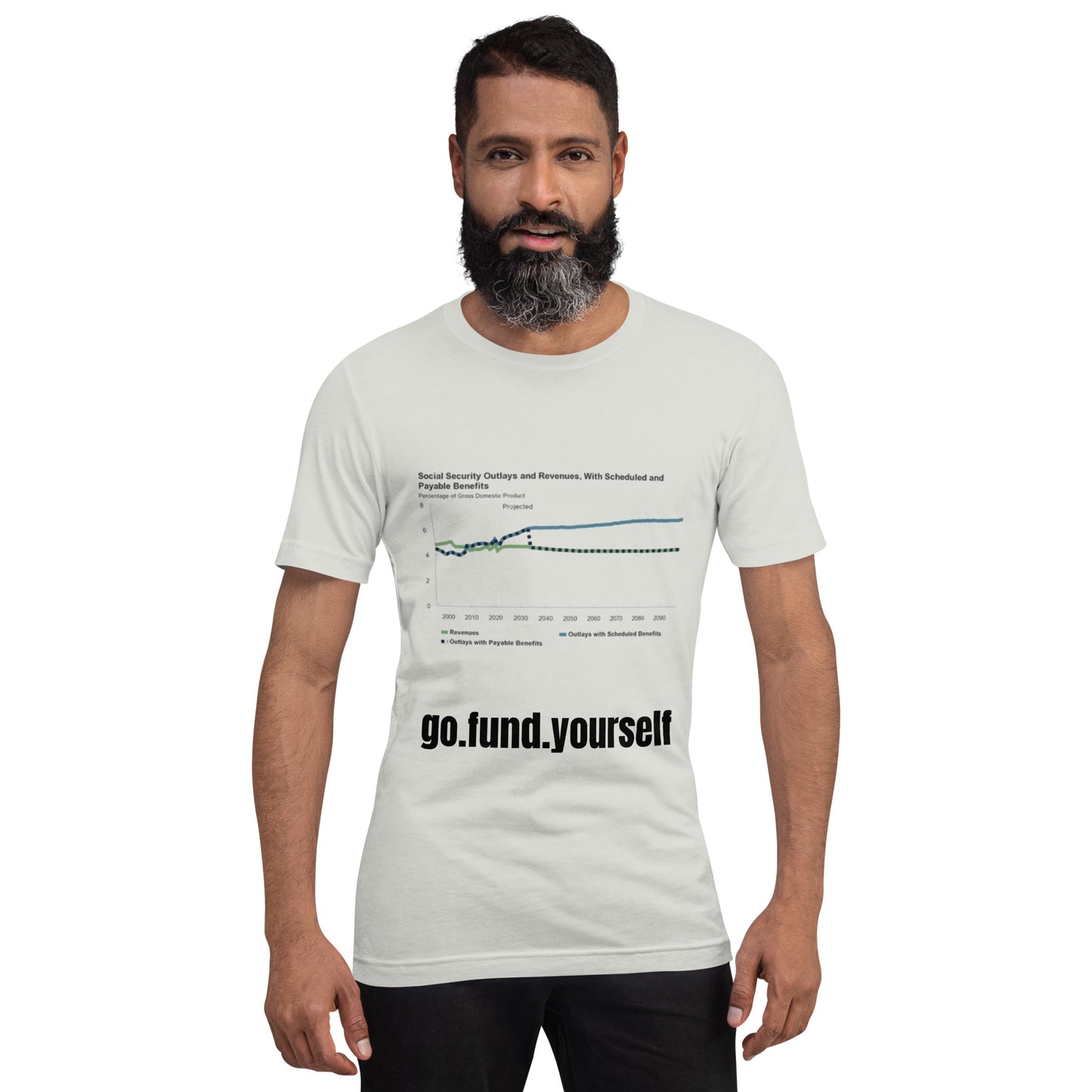 Go Fund Yourself - Seguridad Social - Camiseta unisex