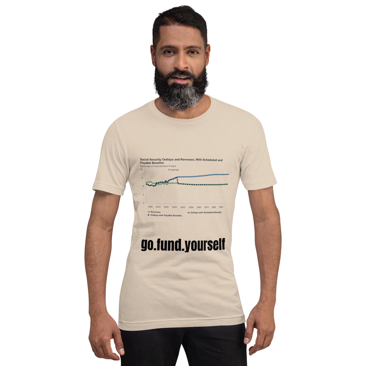 Go Fund Yourself - Seguridad Social - Camiseta unisex