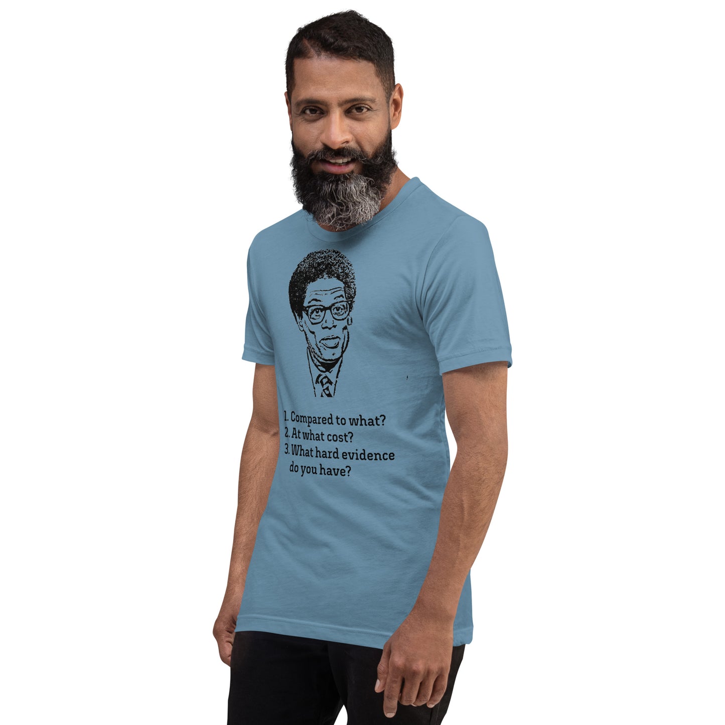 Sowell 3 Questions - Camiseta unissex (cores claras)