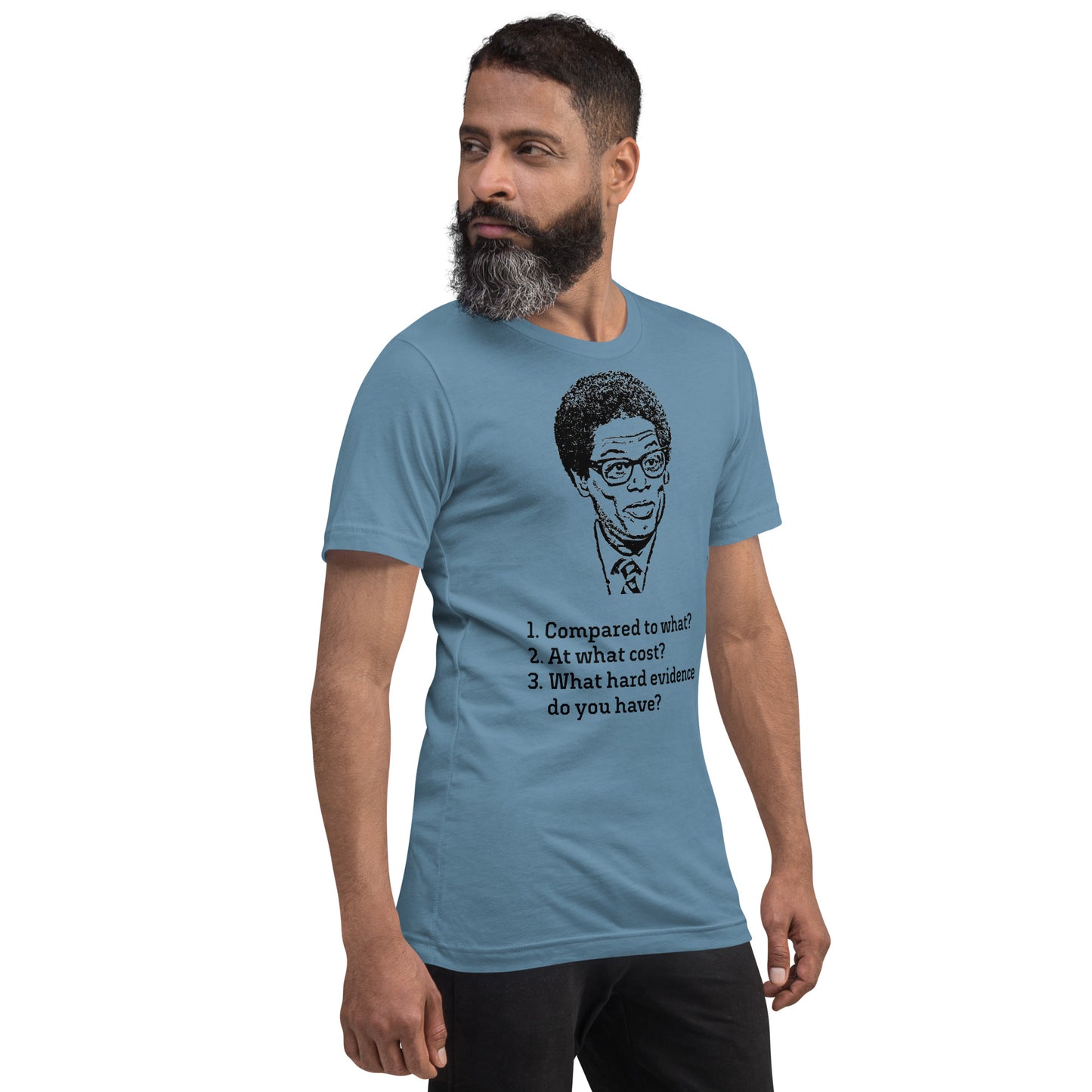 Sowell 3 Questions - Camiseta unissex (cores claras)