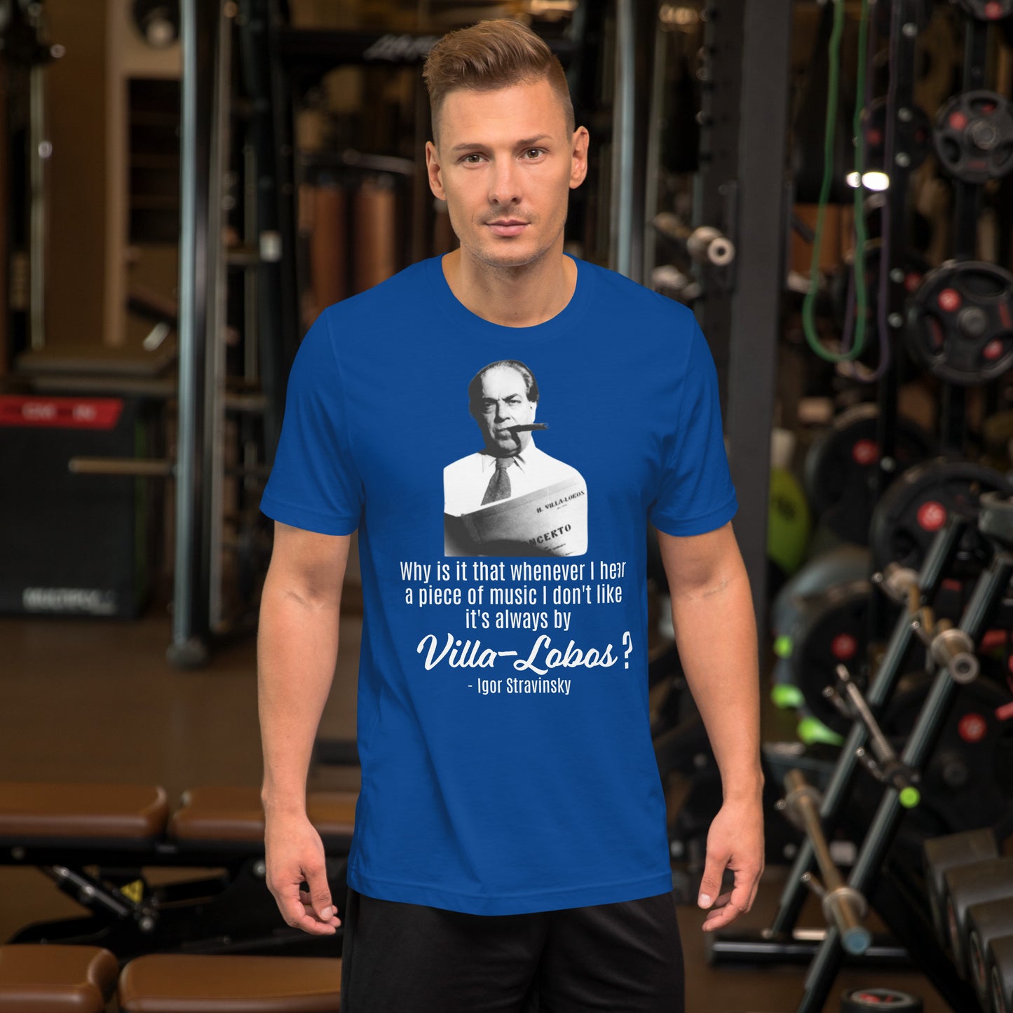 Villa-Lobos Stravinsky - Camiseta unisex