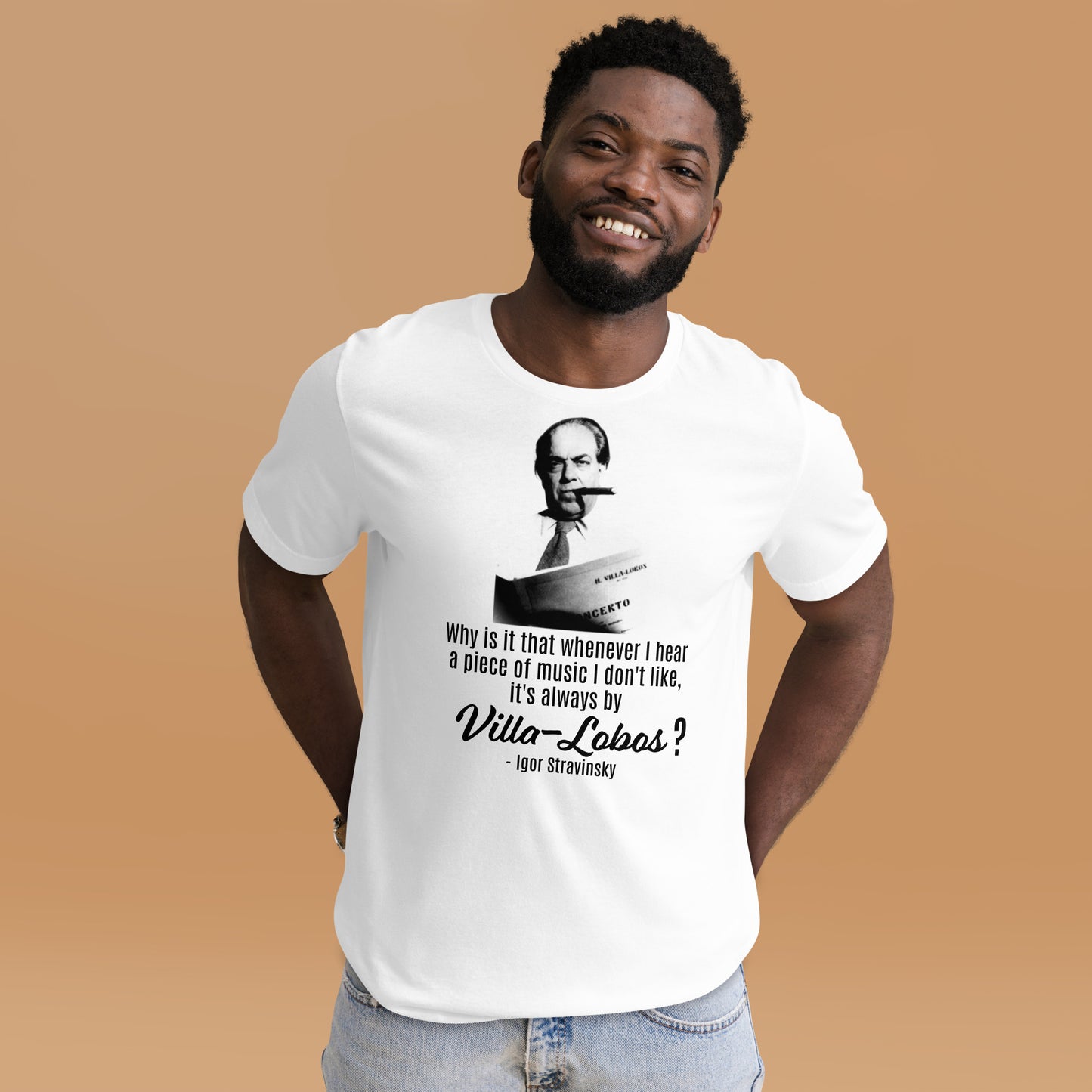 Villa-Lobos Stravinsky - Camiseta unisex