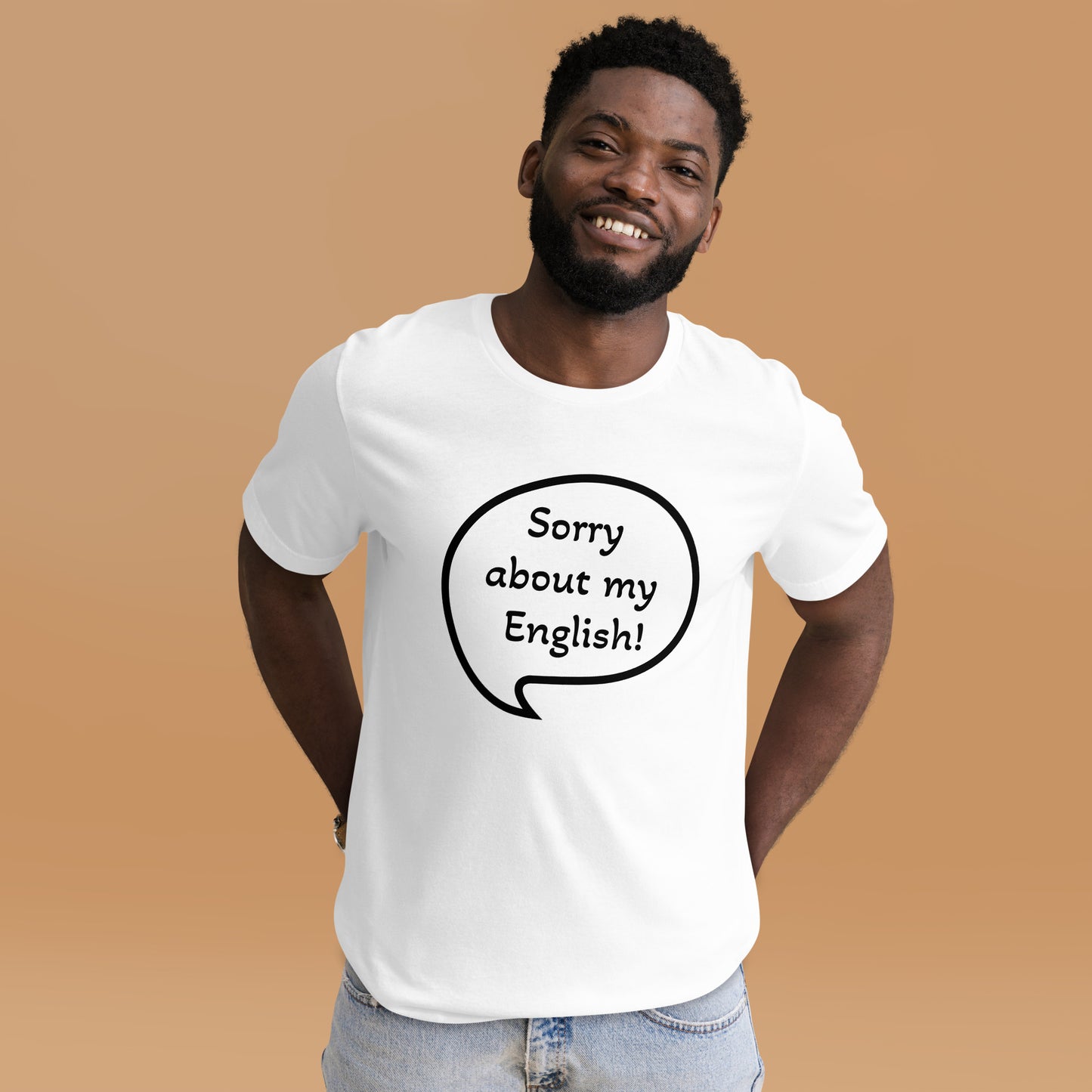 Perdón por mi inglés - Camiseta unisex