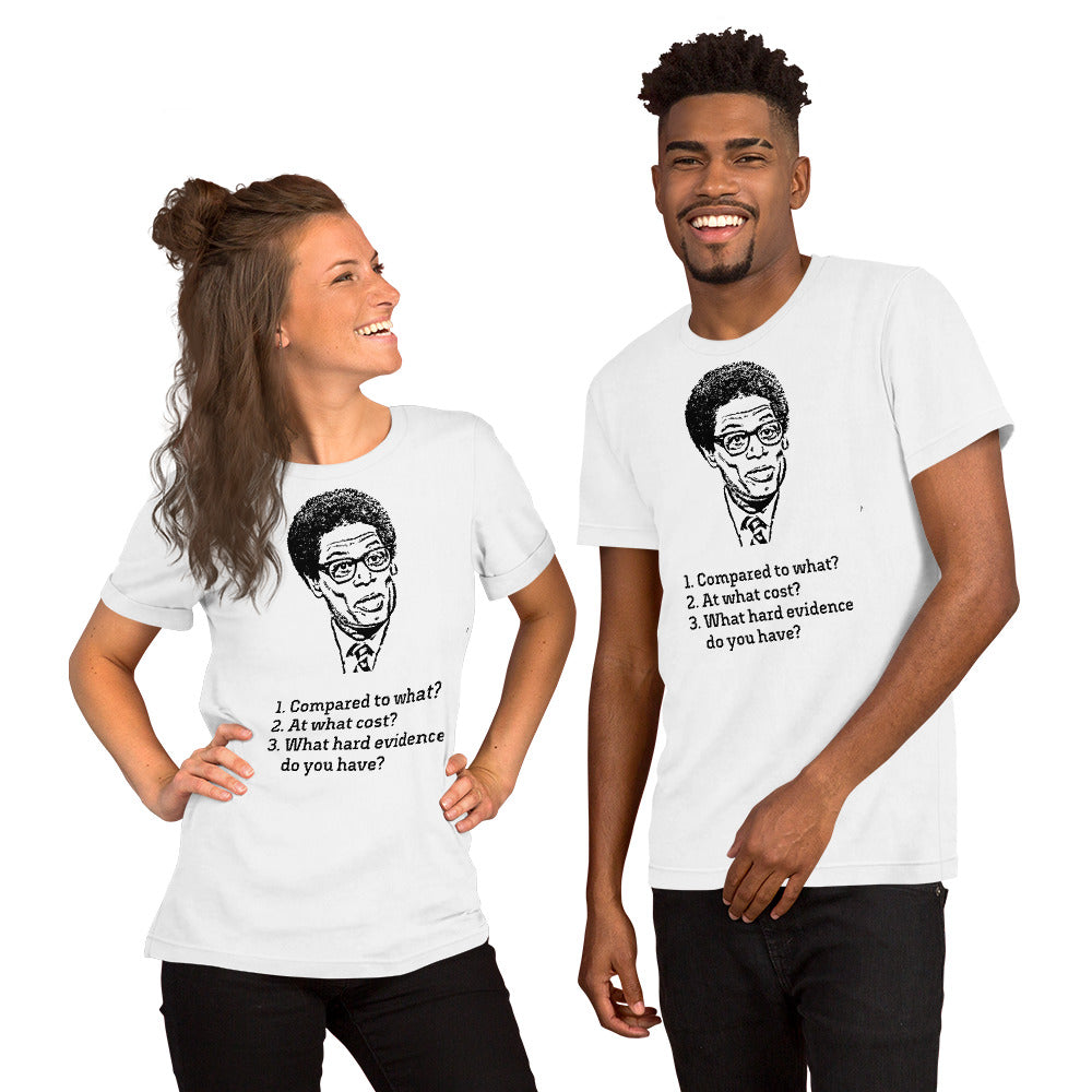 Sowell 3 Questions - Camiseta unissex (cores claras)