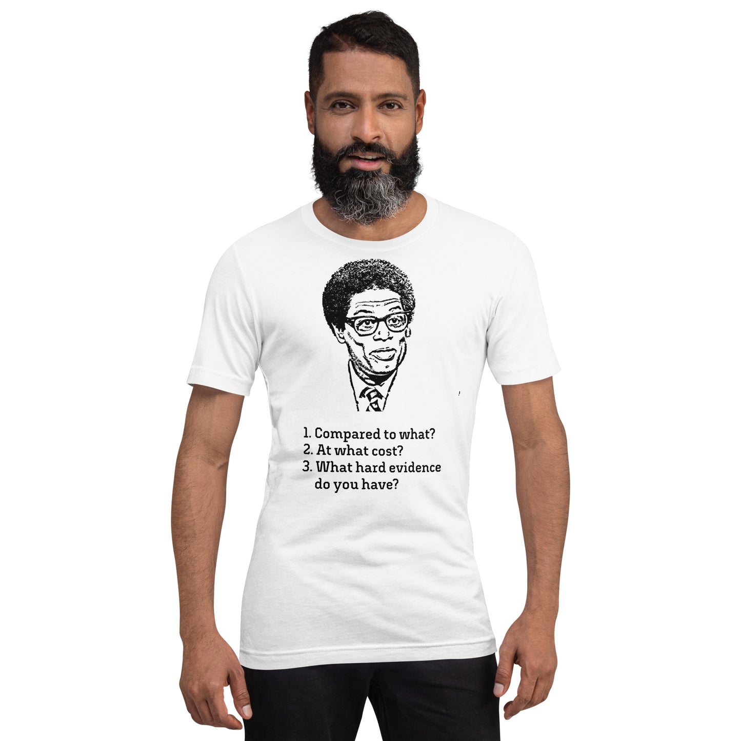 Sowell 3 Questions - Camiseta unissex (cores claras)