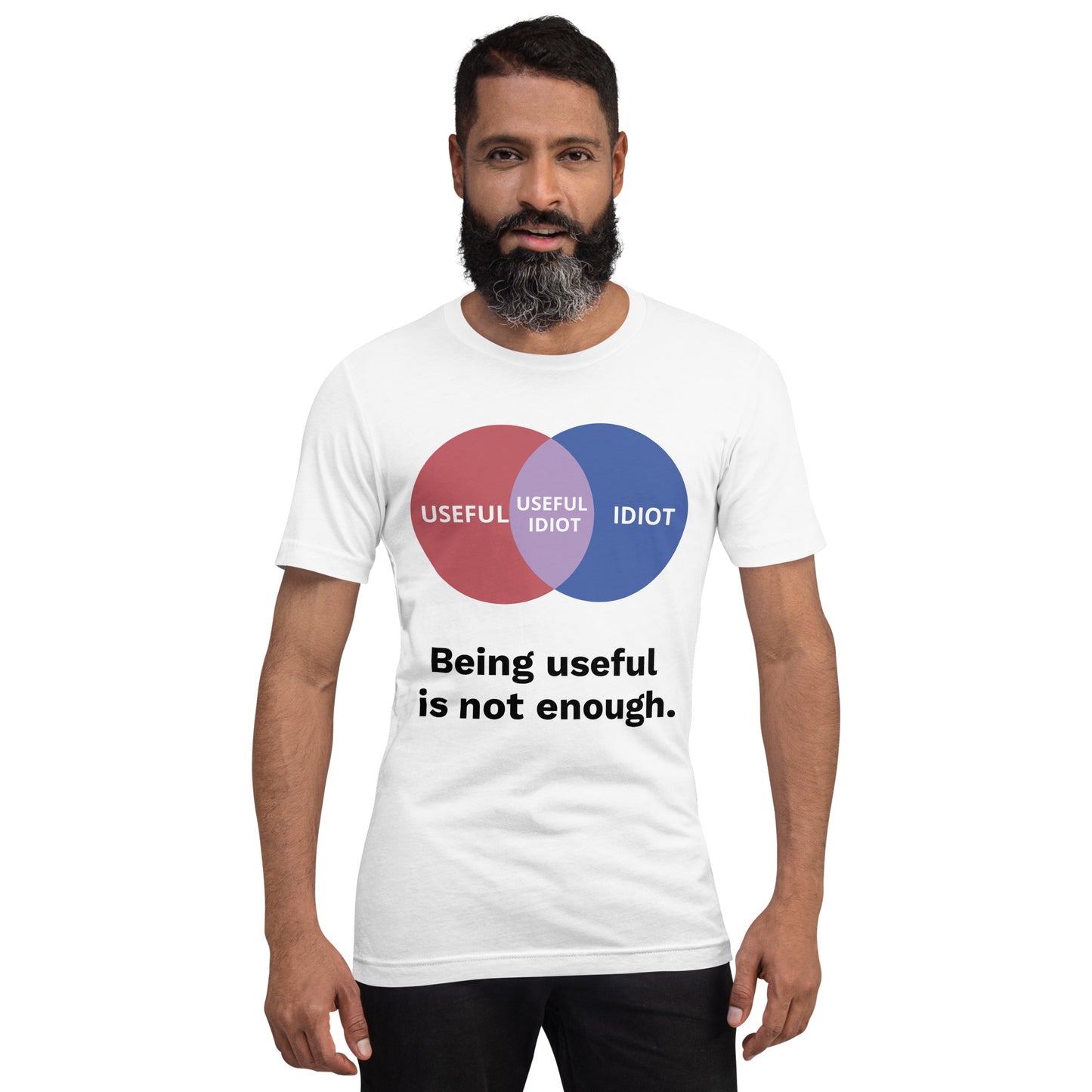 Idiota útil - Camiseta unisex (colores claros)