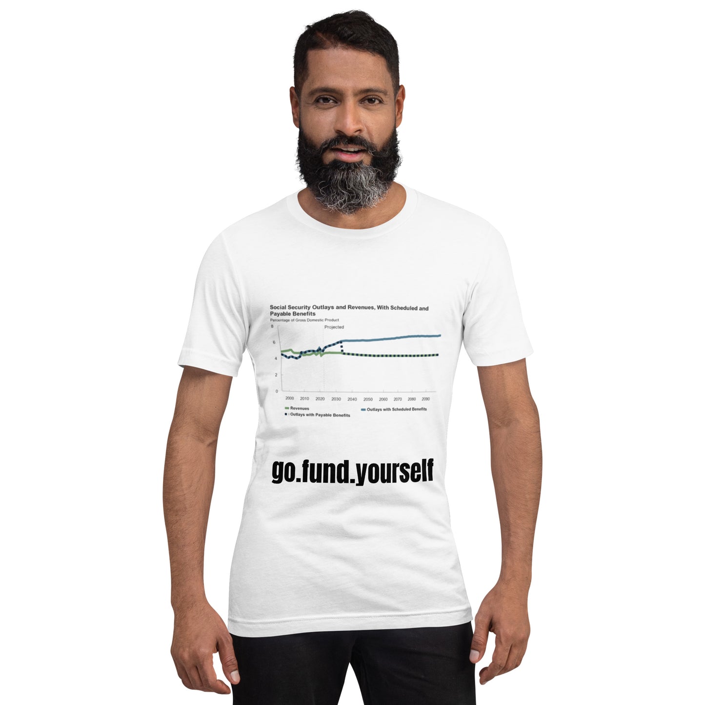 Go Fund Yourself - Seguridad Social - Camiseta unisex