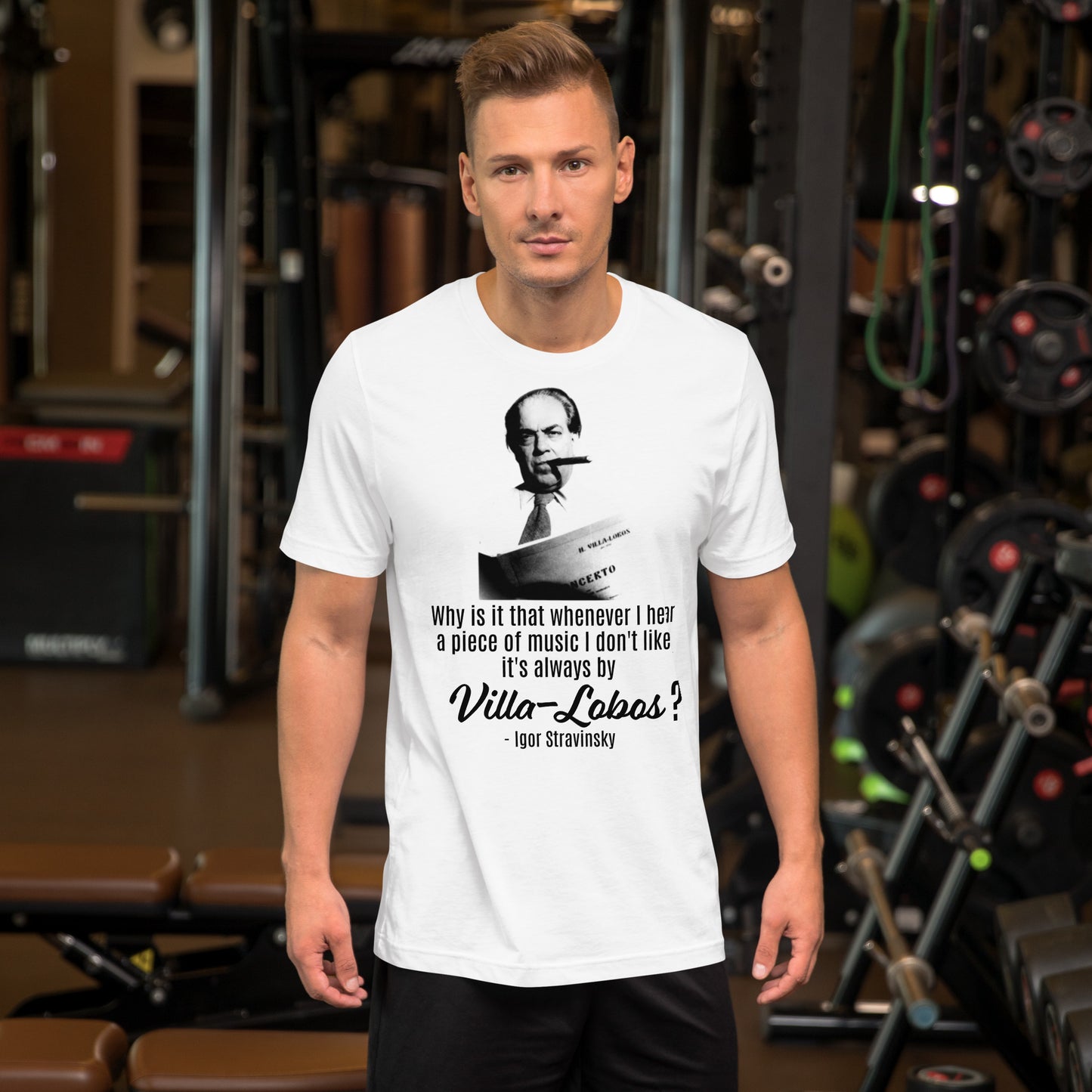 Villa-Lobos Stravinsky - Camiseta unisex