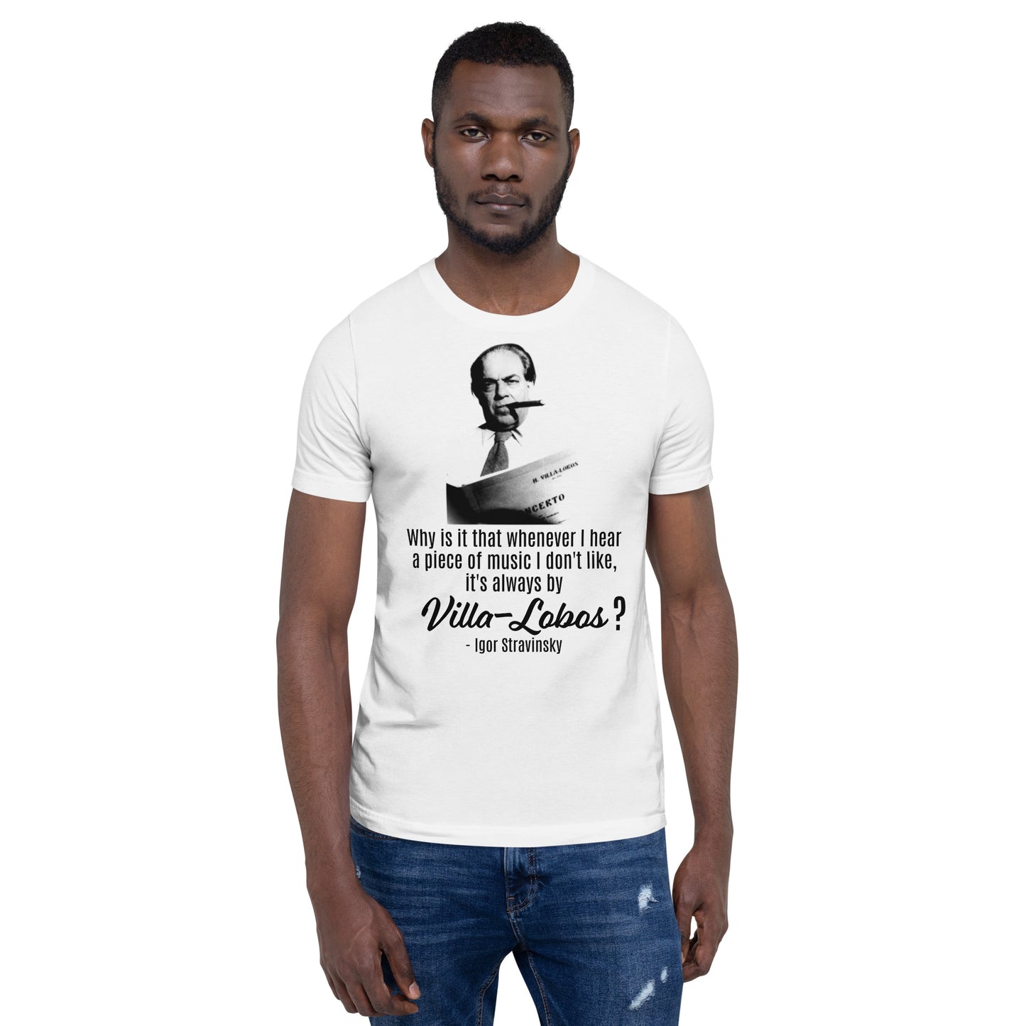 Villa-Lobos Stravinsky - Camiseta unisex