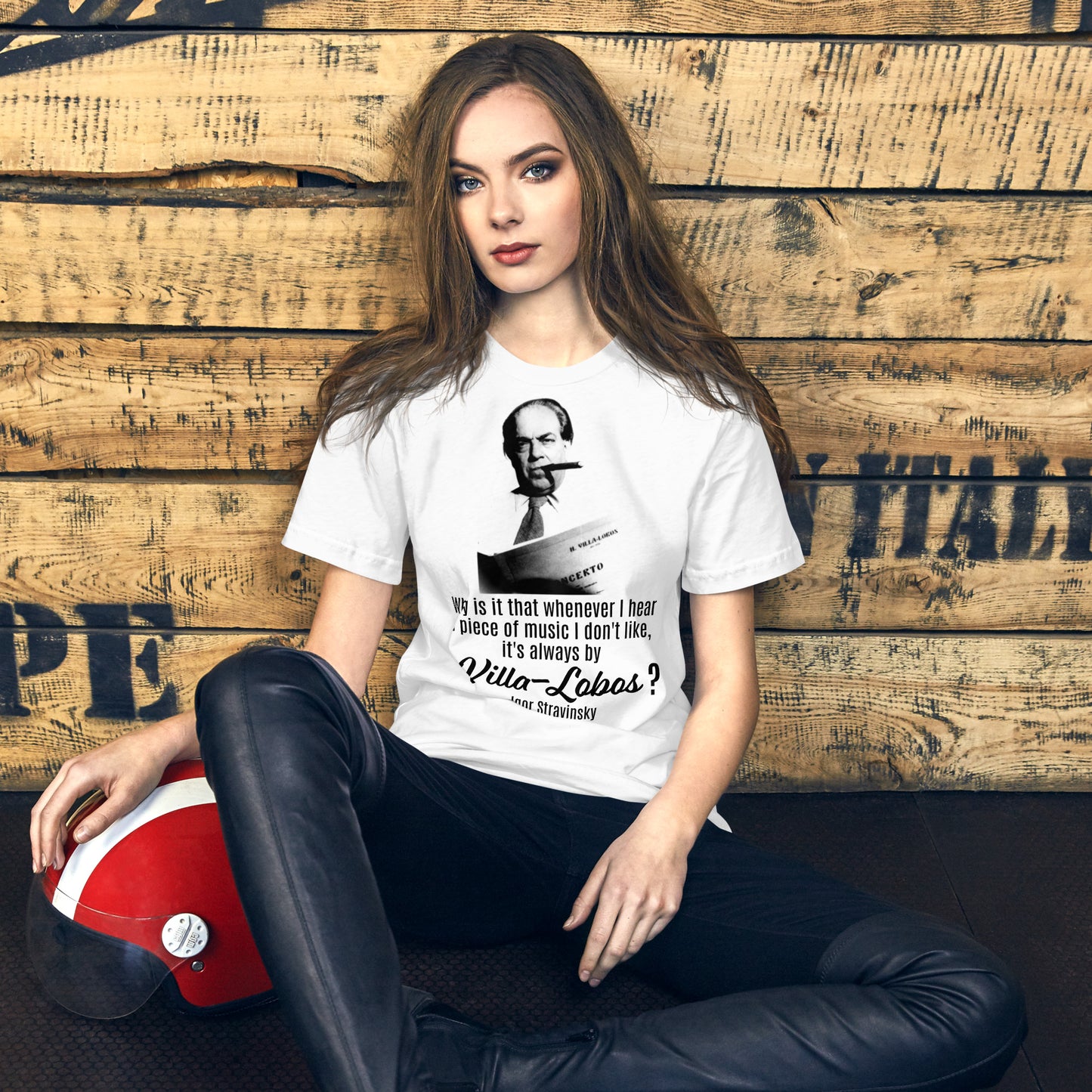 Villa-Lobos Stravinsky - Camiseta unisex