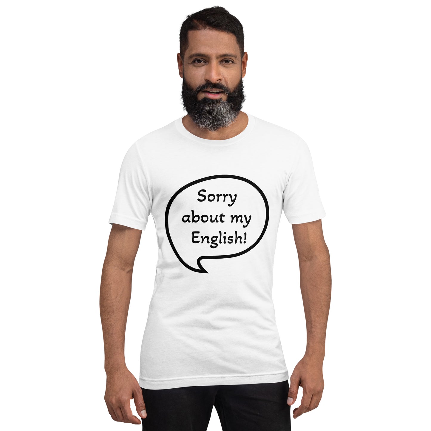 Perdón por mi inglés - Camiseta unisex