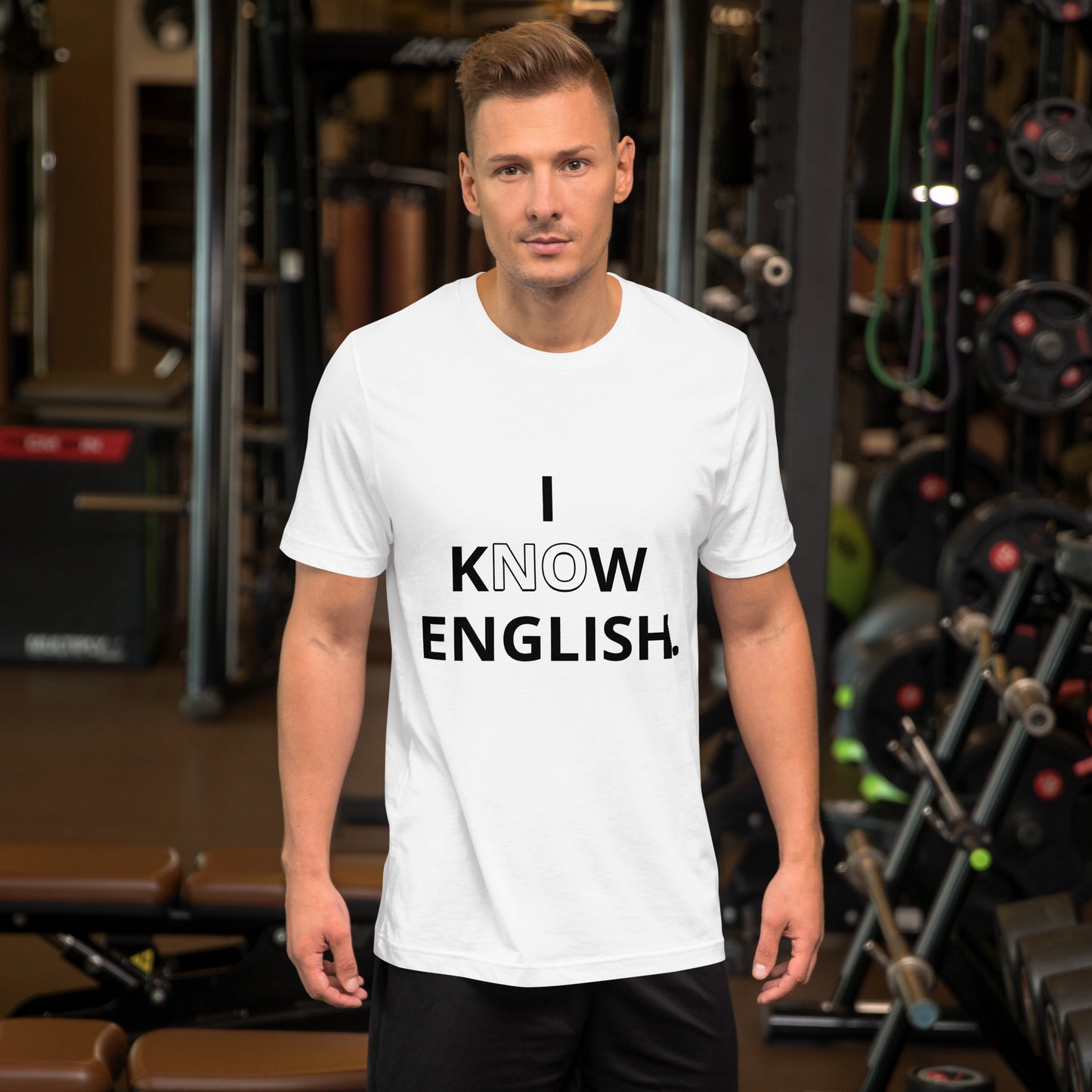 Sé inglés - Camiseta unisex