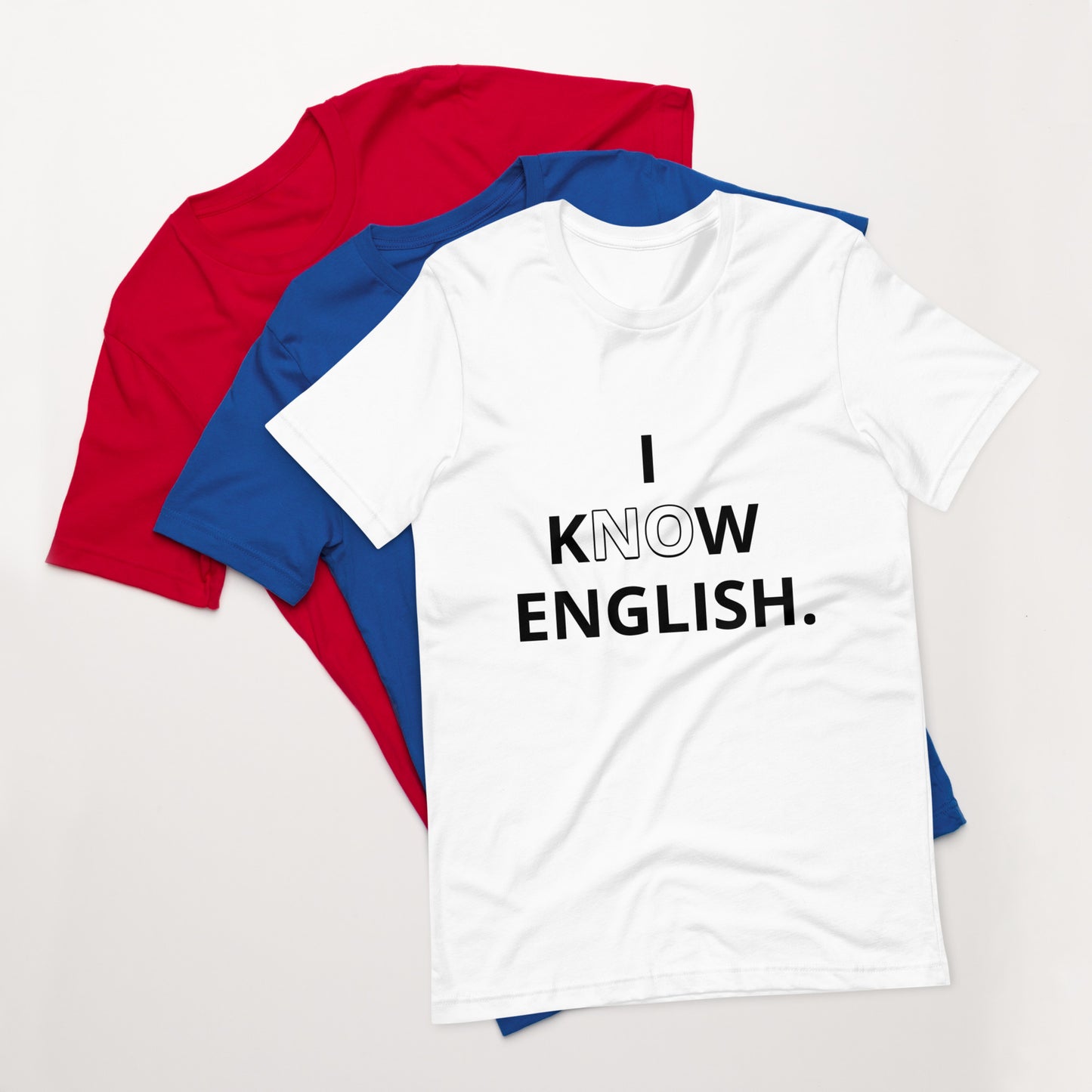 Sé inglés - Camiseta unisex