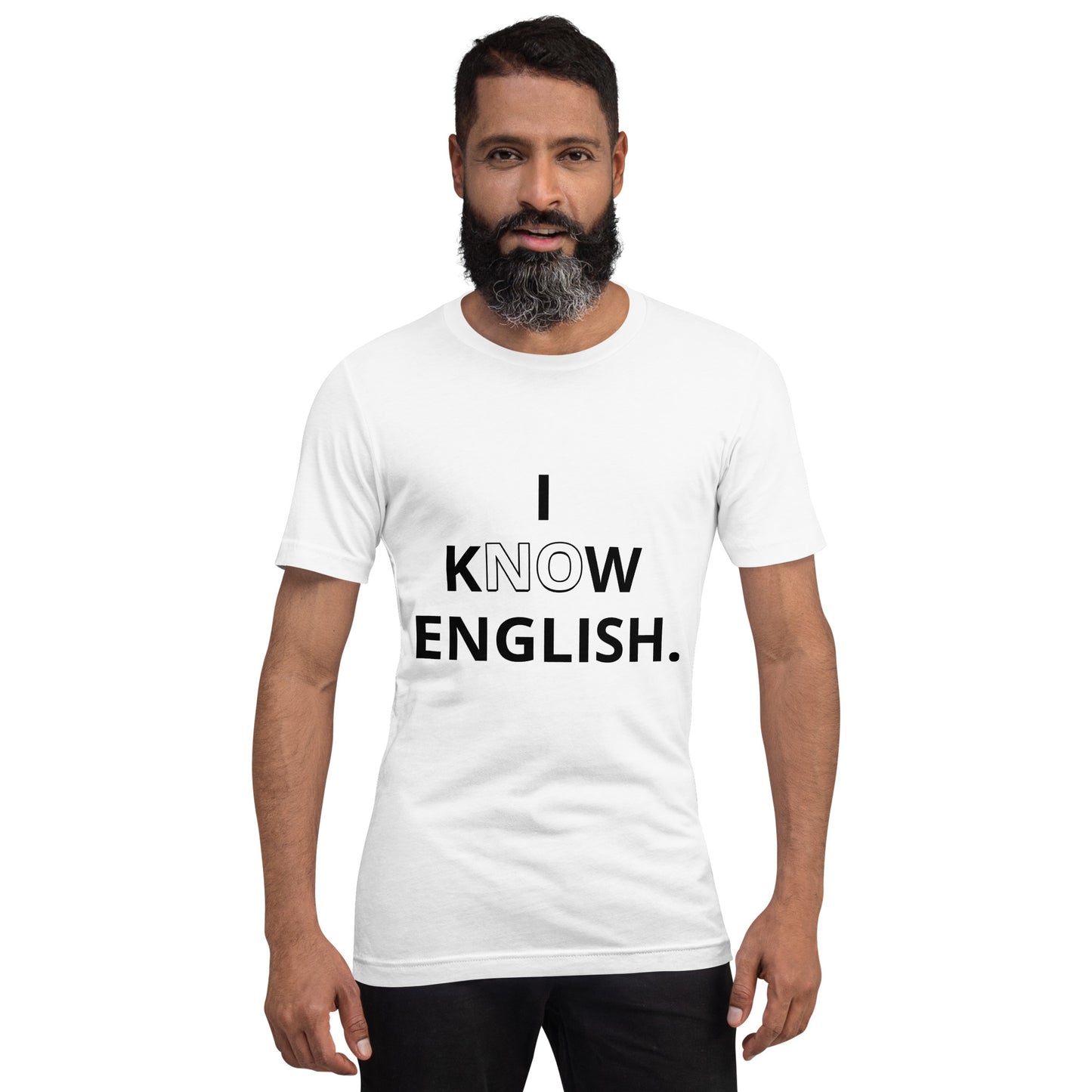 Sé inglés - Camiseta unisex