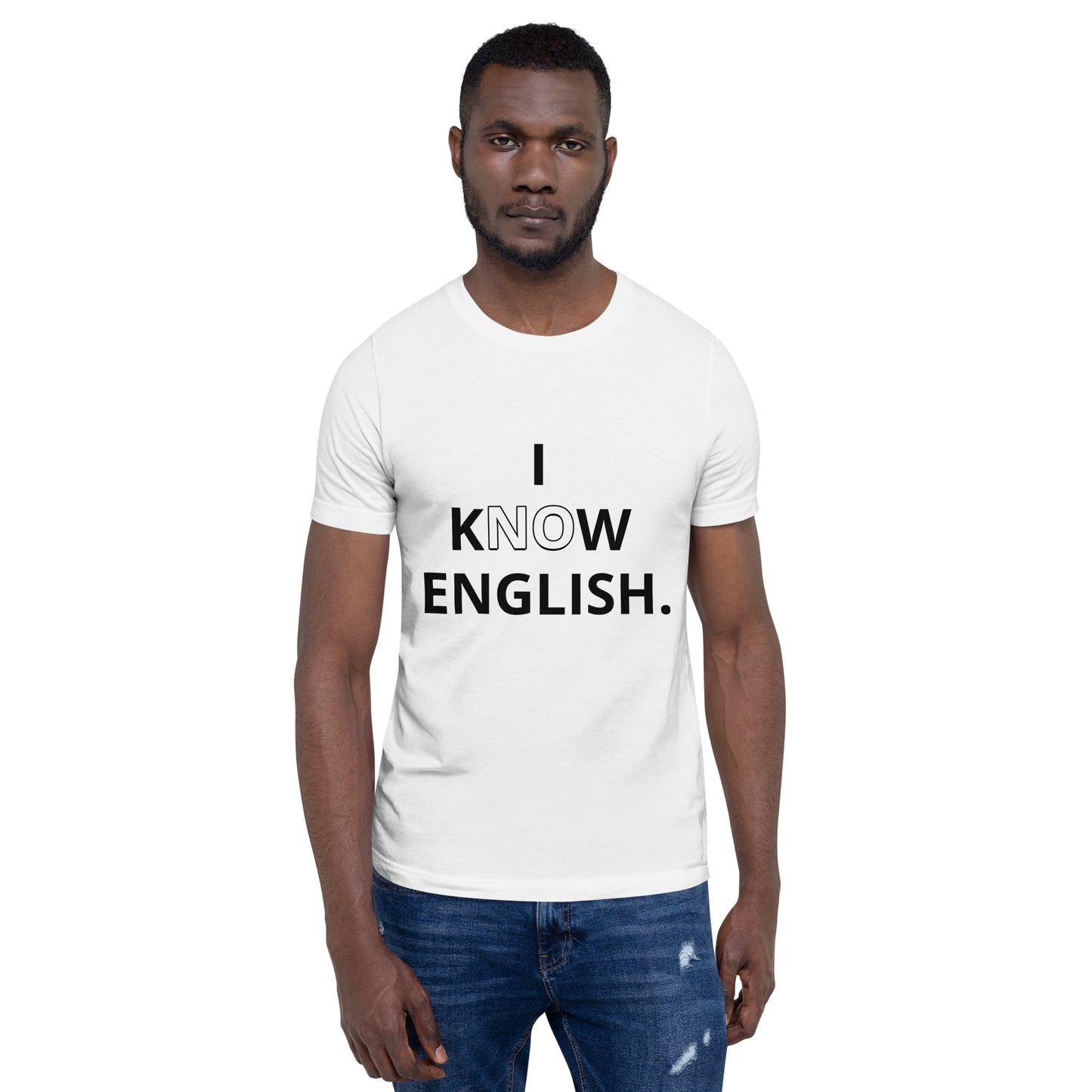 Sé inglés - Camiseta unisex