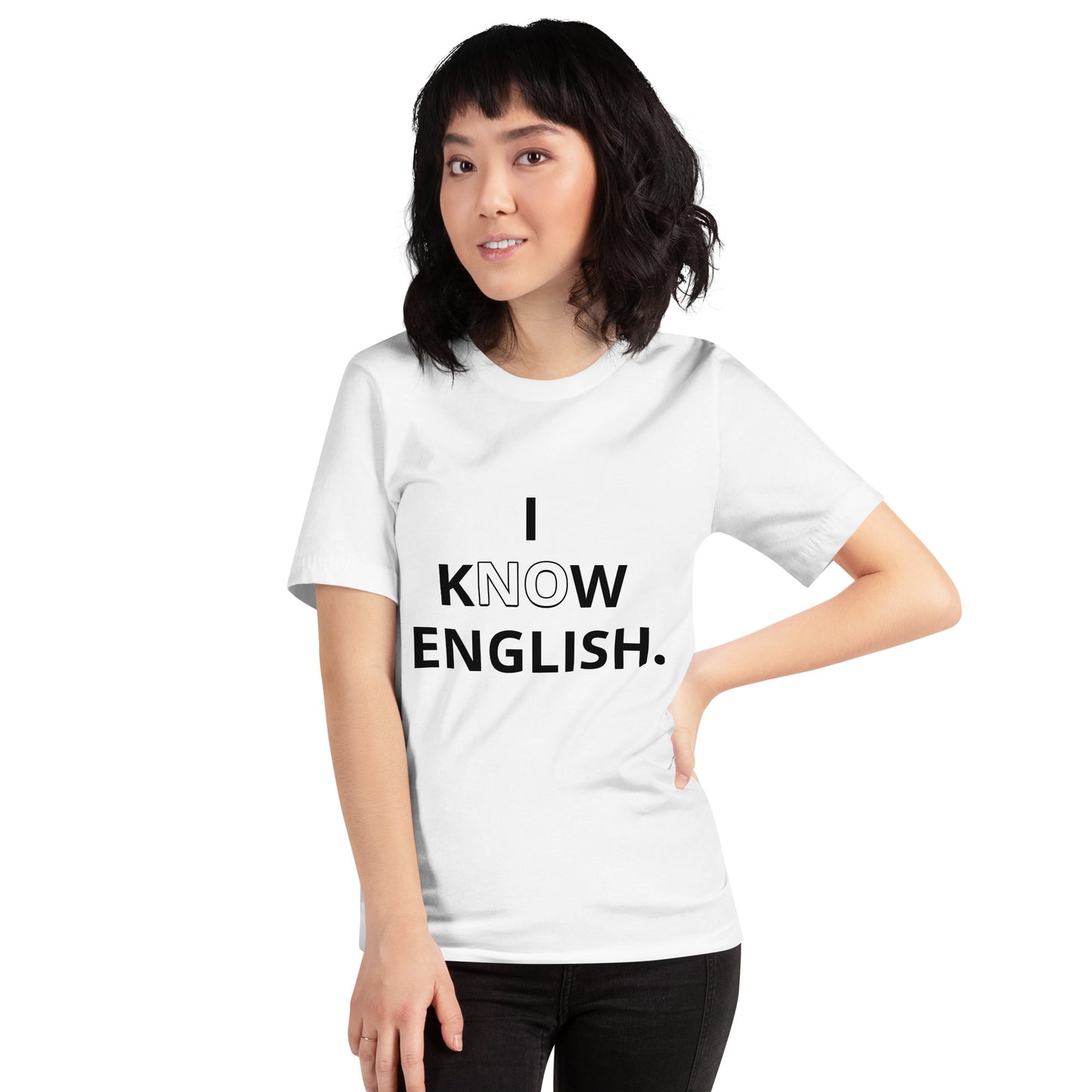 Sé inglés - Camiseta unisex