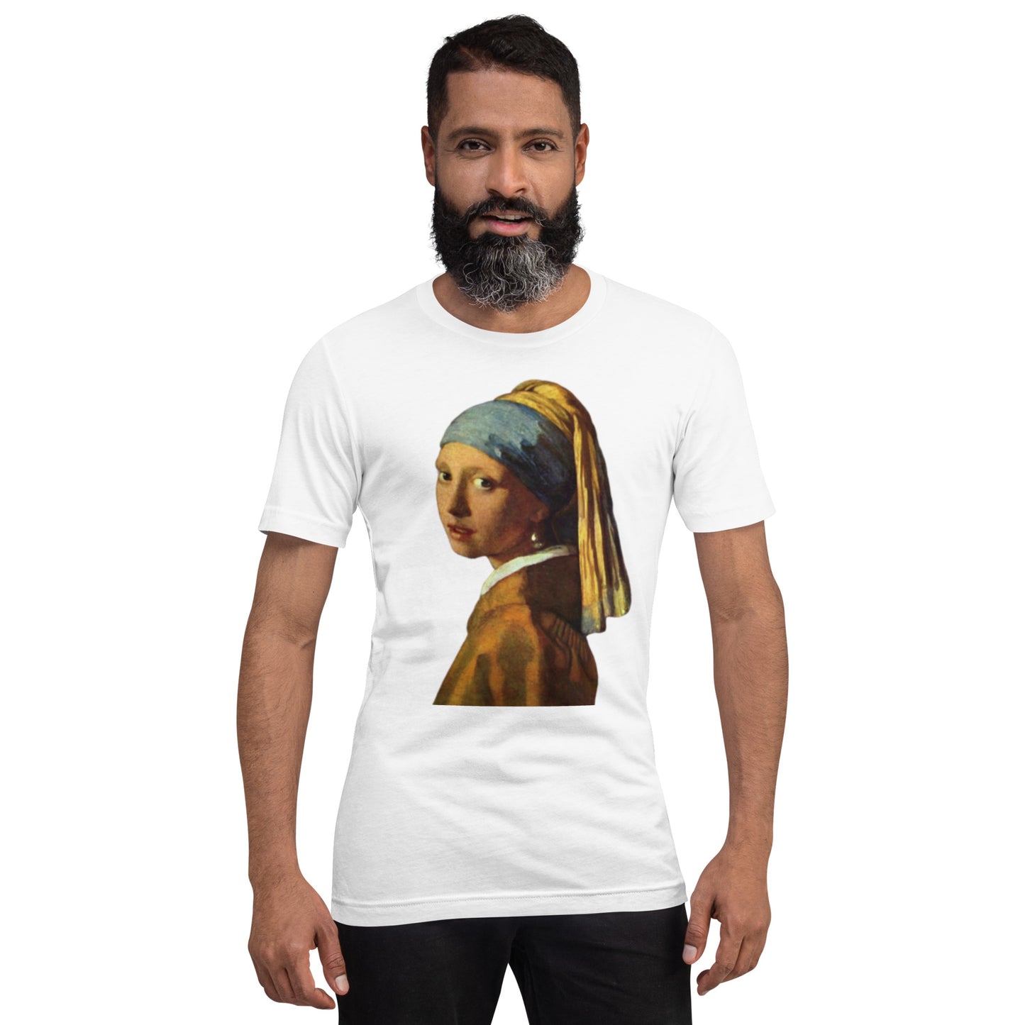 Vermeer - Girl with a pearl earring - Unisex t-shirt