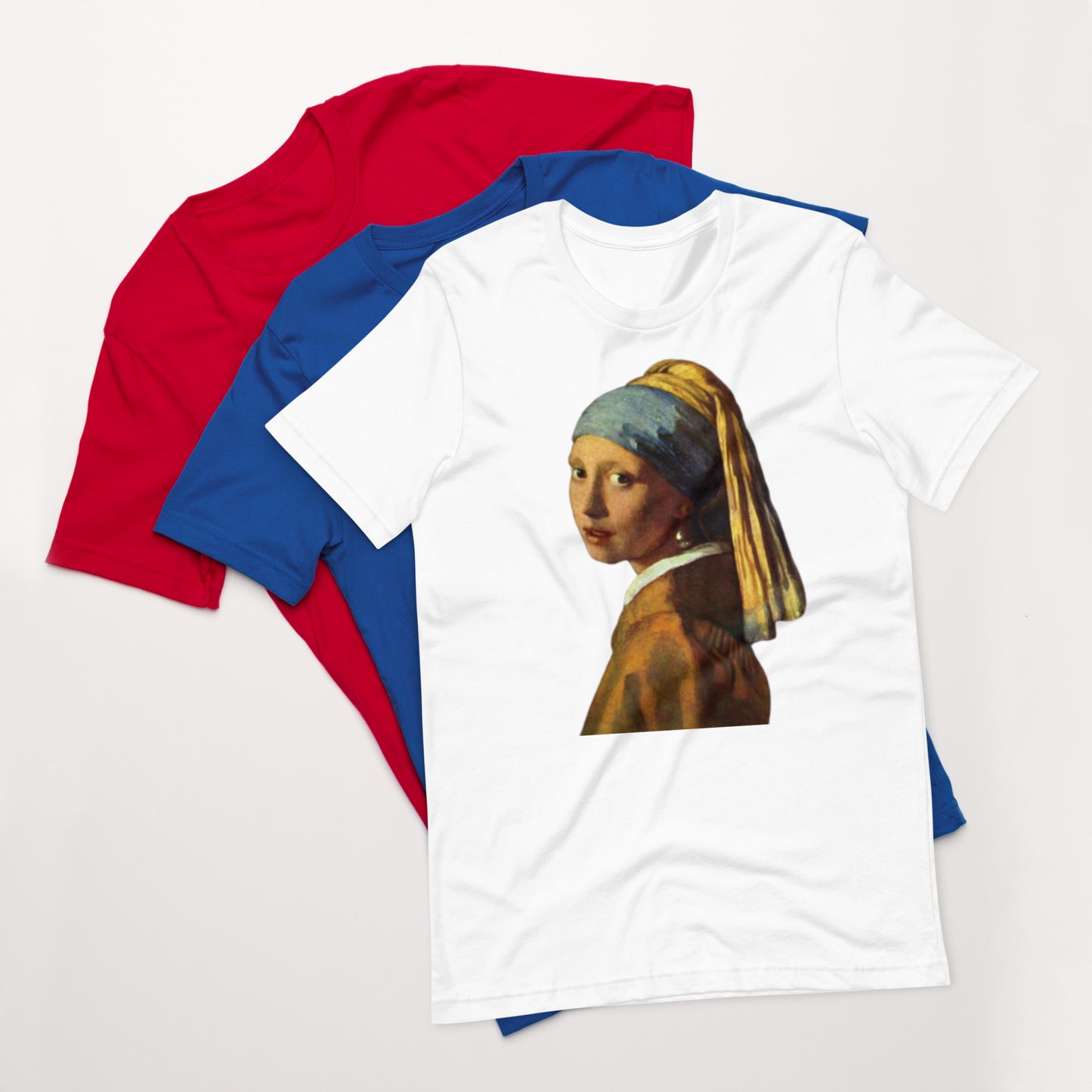 Vermeer - Girl with a pearl earring - Unisex t-shirt