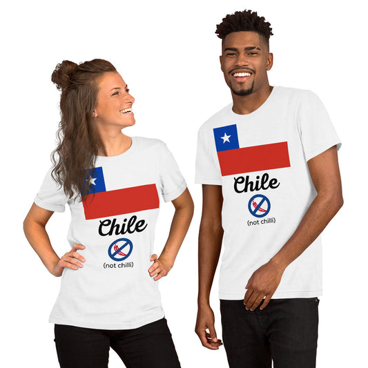 Chile not chilli - Unisex t-shirt