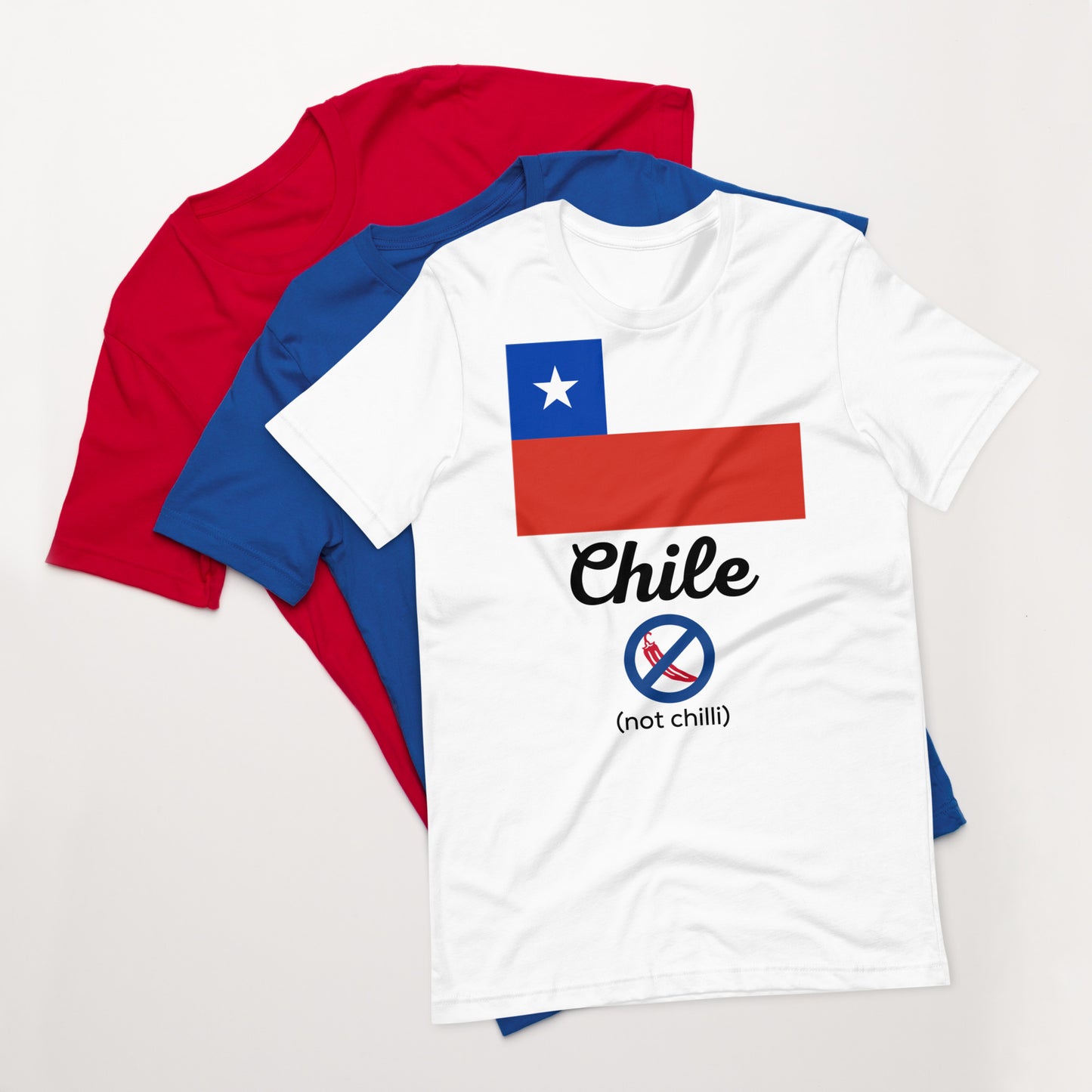 Chile not chilli - Unisex t-shirt