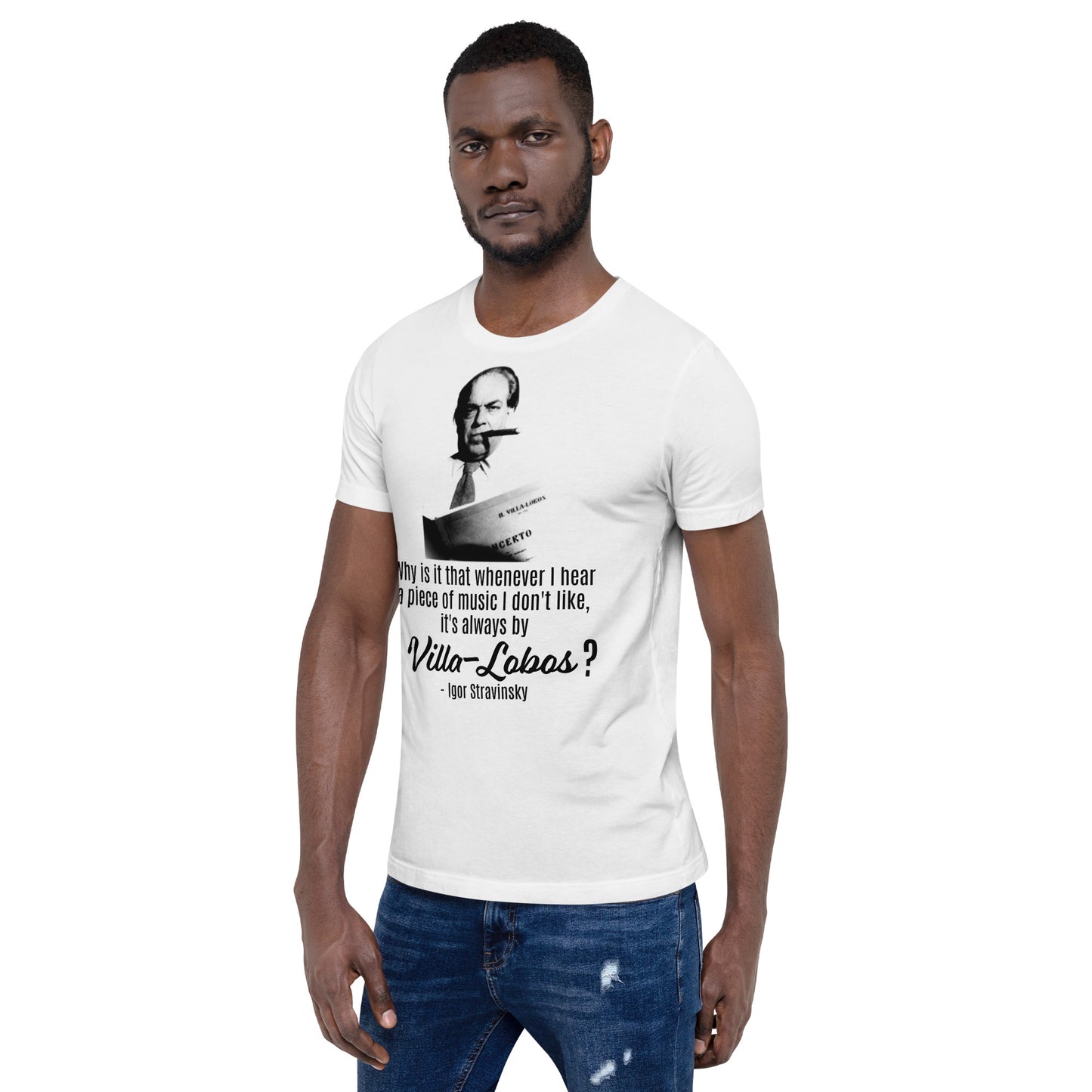 Villa-Lobos Stravinsky - Camiseta unisex