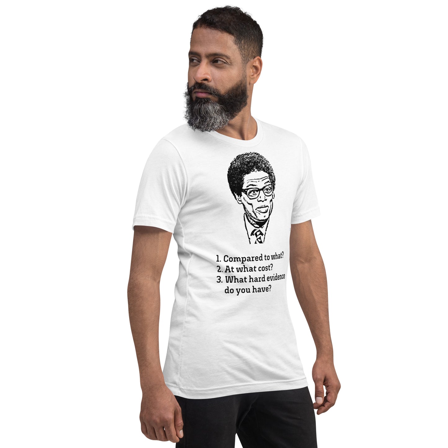 Sowell 3 Questions - Camiseta unissex (cores claras)