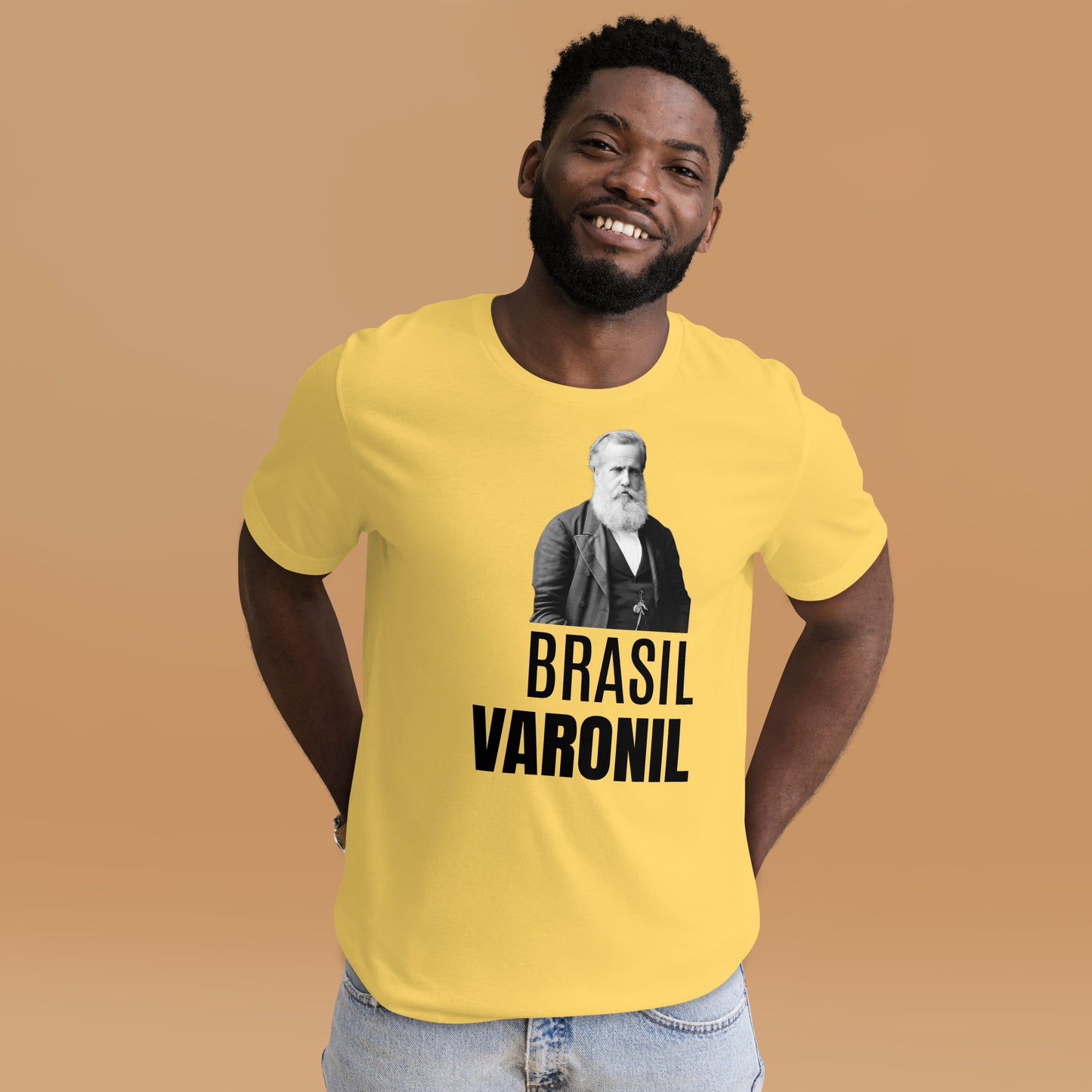 Brasil Varonil - Camiseta unisex