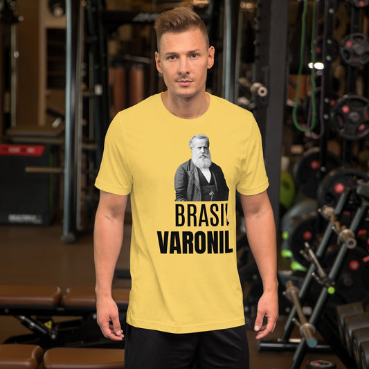 Brasil Varonil - Camiseta unisex