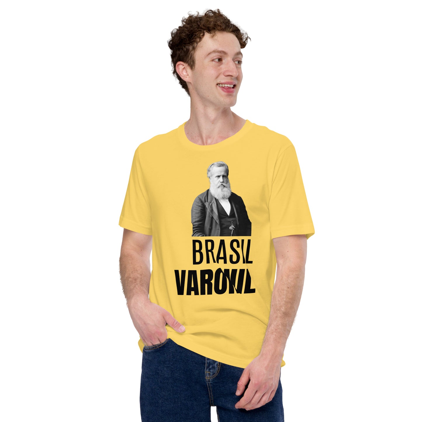 Brasil Varonil - Camiseta unisex