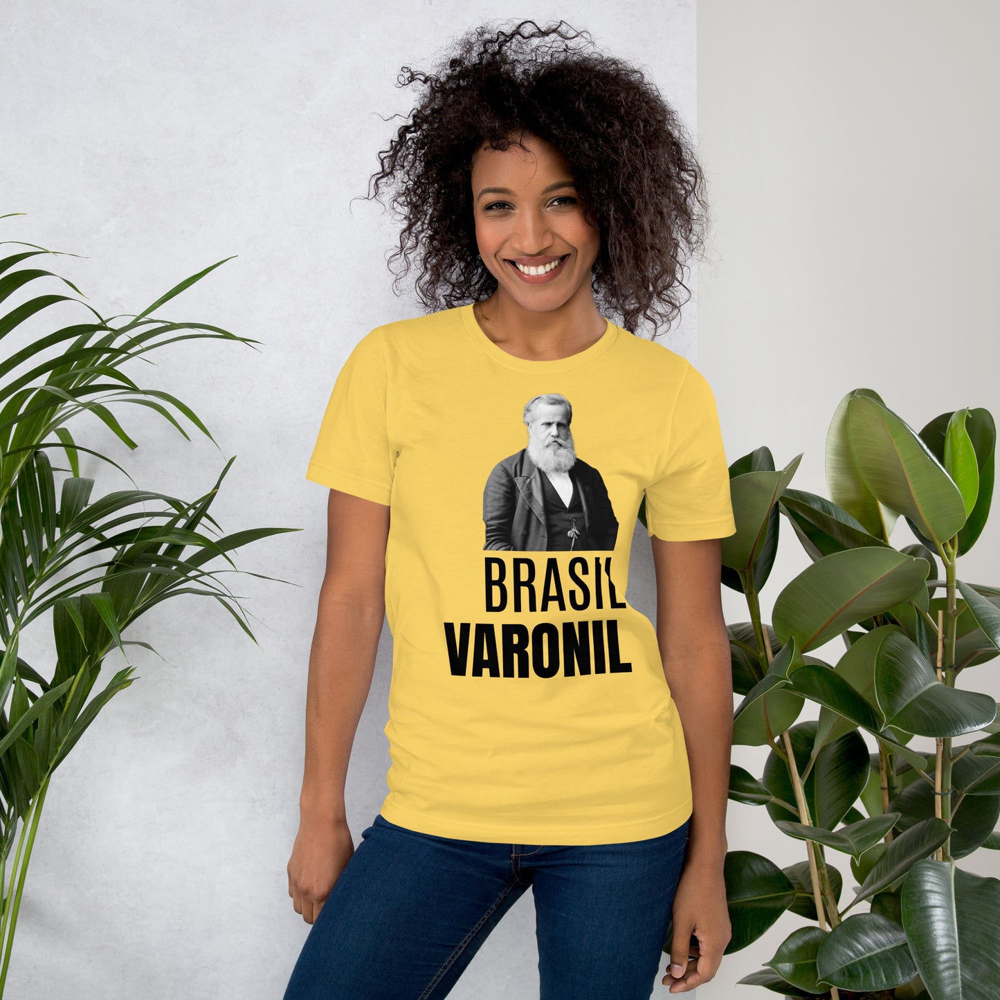 Brasil Varonil - Camiseta unisex