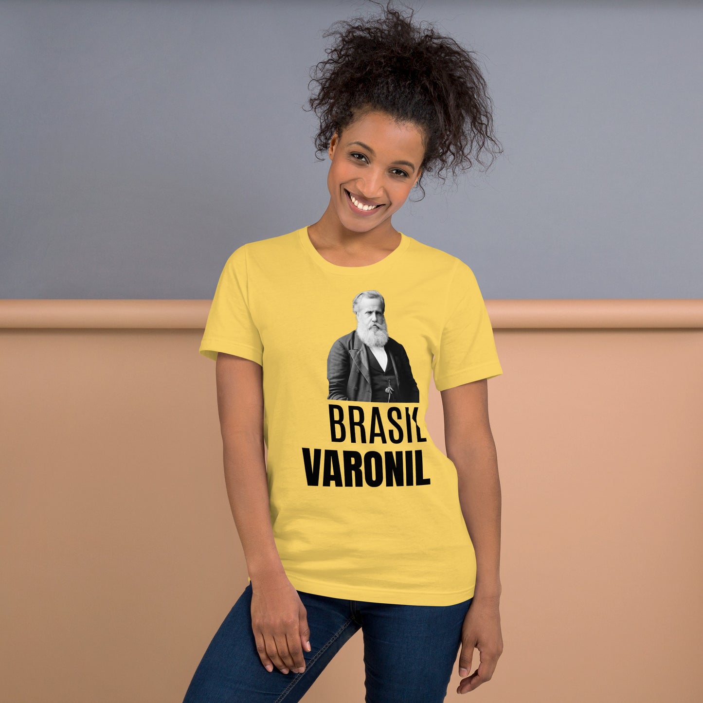 Brasil Varonil - Camiseta unisex